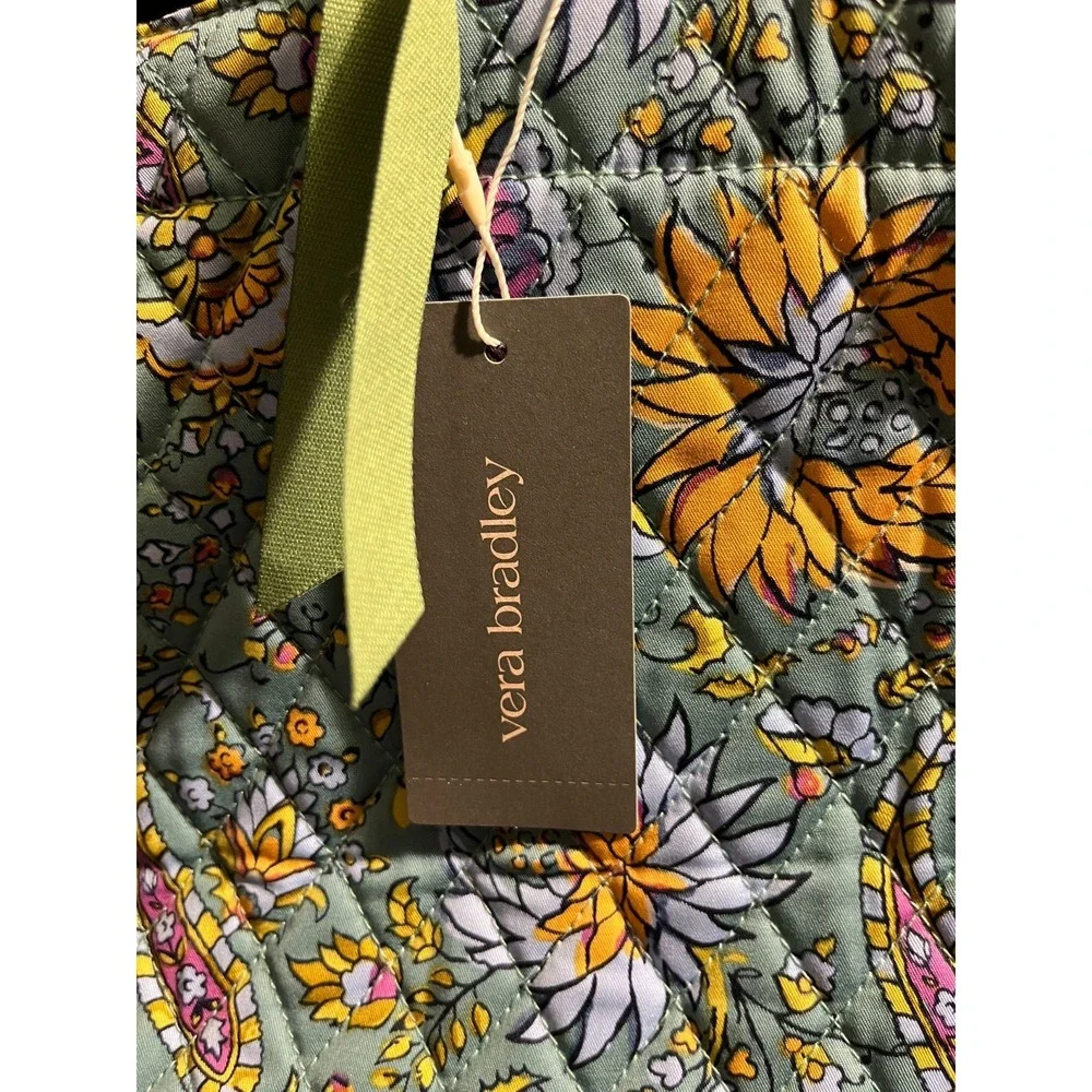 Vera Bradley Gemstone Paisley Small Original Tote Bag NWT MSRP: $80 - Picture 2 of 10